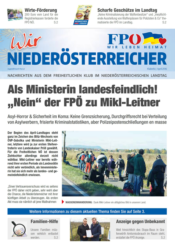 Klubinfo April 2016