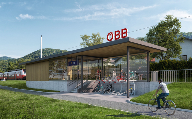 Haltestelle Marktl an der Traisen_fc ÖBB, Feuchtenhofer Architekten ZT-GmbH