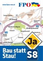 Ja zur S8 - Bau statt Stau!